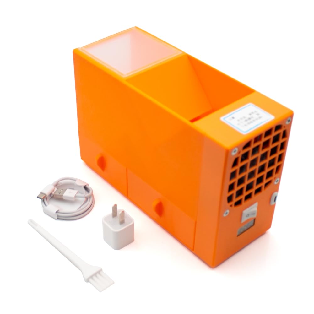 Mini Soffiatore Elettrico per Cereali, Soffiatore per Mangime per Uccelli Domestici, Per Alimenti Type-C 5V