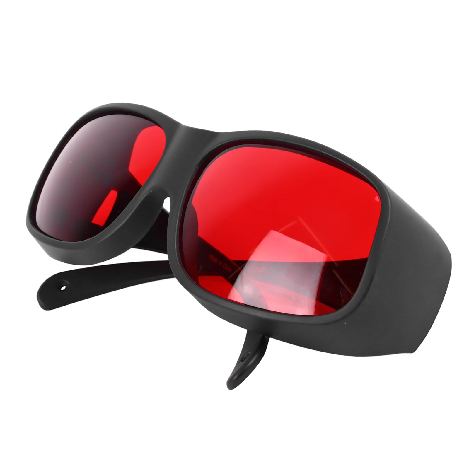 Gafas Protectoras Láser Lentes Rojas Duraderas de Alta Transmitancia para Investigación Biológica y Laboratorios Médicos