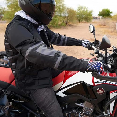 Image of Milwaukee Leather Men's CE Armored Textile Motorcycle Rider Jacket - Year Round Wear