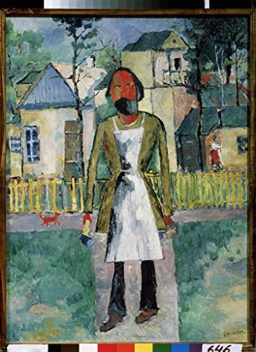 Poster Malevich un charpentier solution murale pour grand salon vide
