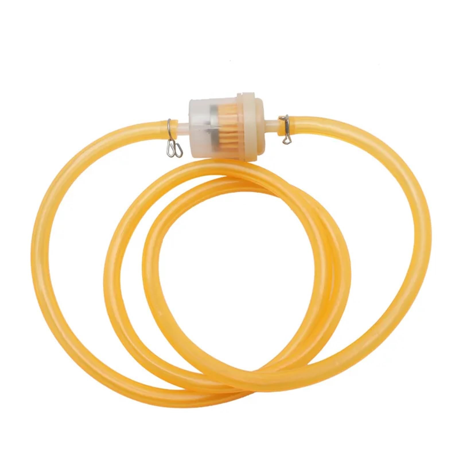 Gasoline Tank 1m Fuel Gas Tube Petrol Pipe for Radiator Hose 5mm I/D 8mm O/D(Yellow)
