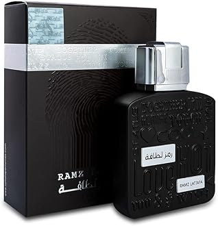 Ramz Silver for Unisex Eau de Parfum Spray, 3.4 Ounce / 100 ml