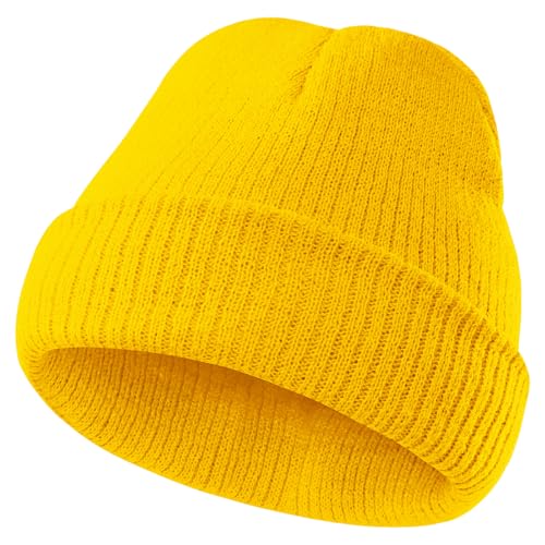 American Trends Kids Beanie Warm Knit Beanie Hats Boys Girls Winter Hat Soft Slouchy Hats for Kids