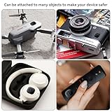 2 Pack for Airtag & Moto Tag Sticker Adhesive Mount, for Airtag Fabric Holder Case with 3M Adhesive Stick on Wallet/TV Remote/Car/Luggage/Bags/Drones, Full Protective Cover for Air Tags, Lightweight - Image 6