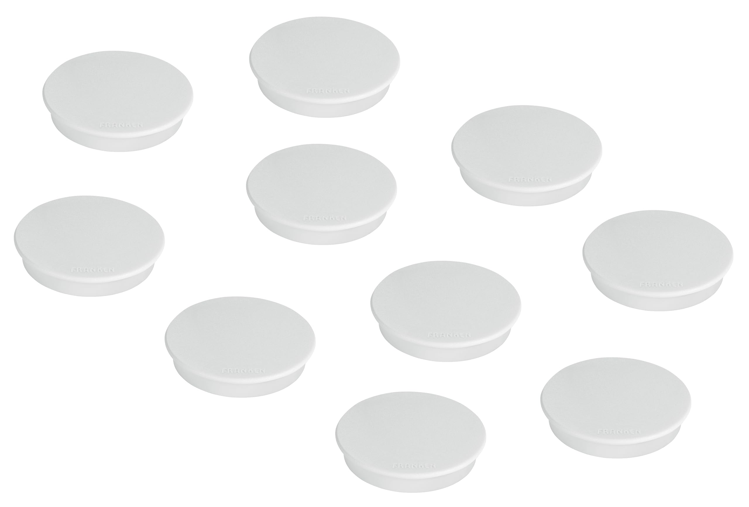 Franken HM30 09 Magnet 32 mm for Holding Up to 800 g White