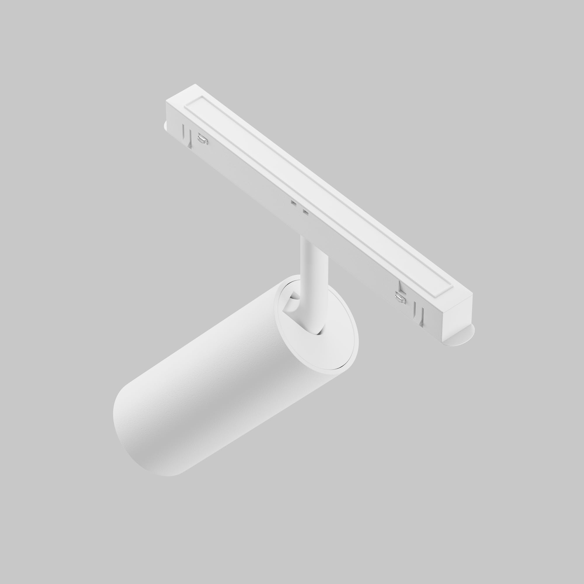 Illuminazione a binario magnetica 23mm EXILITY Focus LED Bianco Alluminio IP 20 DC 48 12 W per cucina, sala, studio, camera da letto