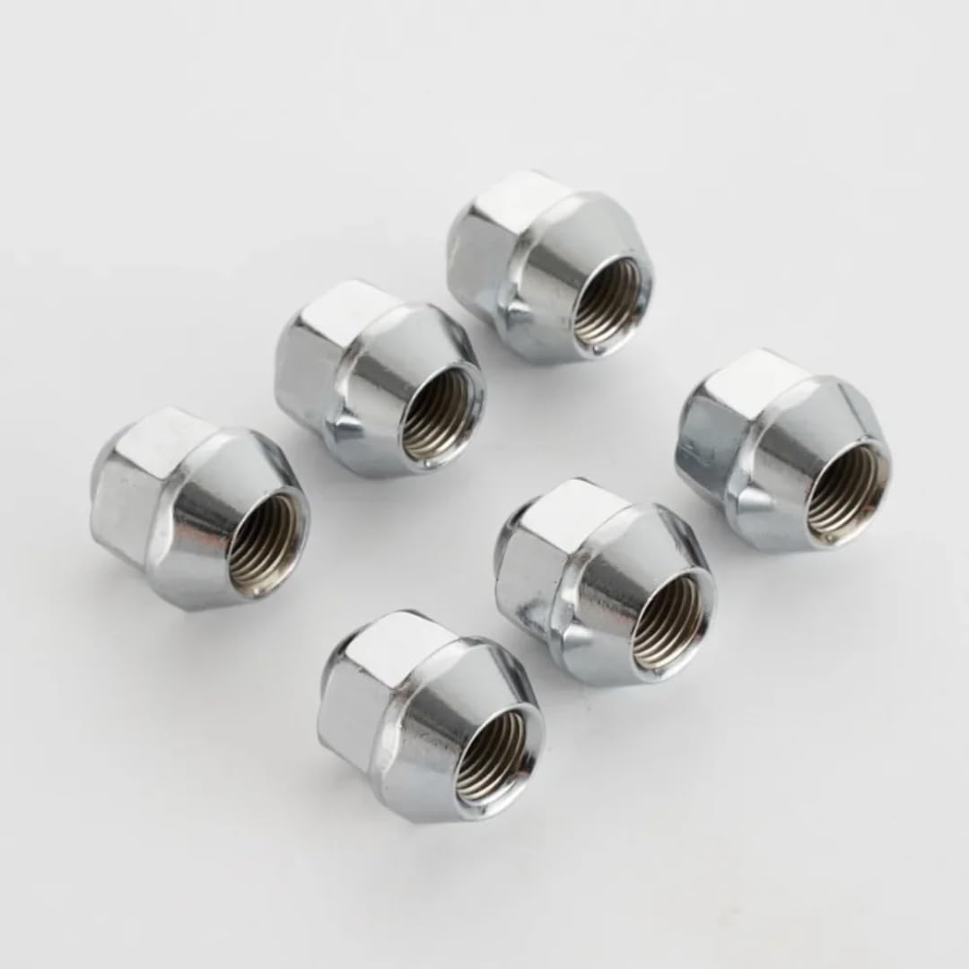 Nakrętki do Kół dla Chang An New Energy, 20 szt. nakrętek kół M12x1,25, sześciokątnych, 19 mm, grubość 26 mm