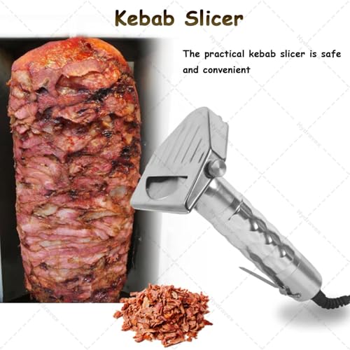 Cortadora eléctrica para kebab con cuchilla ajustable miniatura 2