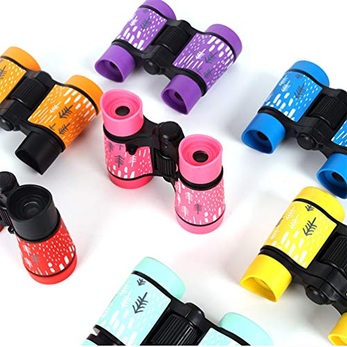 TOYANDONA Binóculos para crianças, 1 bolso de brinquedo, pequenos binóculos, presentes para meninas