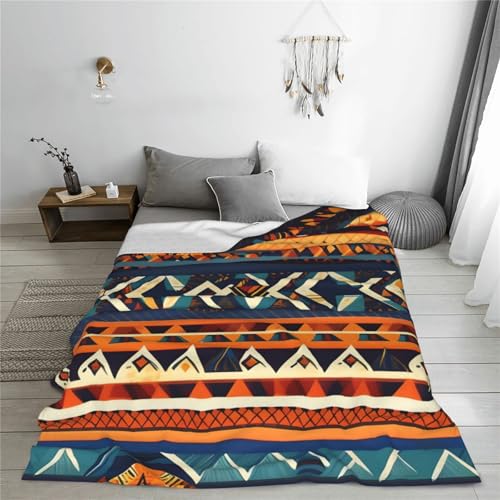 Couverture polaire en flanelle chaude légère et douce imprimé africain - 7