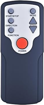 PZL Replacement Remote Control for CURSOR Fitness C1 C2 Under Desk Elliptical Machine, for HJDFGSS TY59, for VIVURN 018, for ITEFDTUTNE, for pooboo E37101, for Soulsmart, for GEONEO, for NOVARHOME