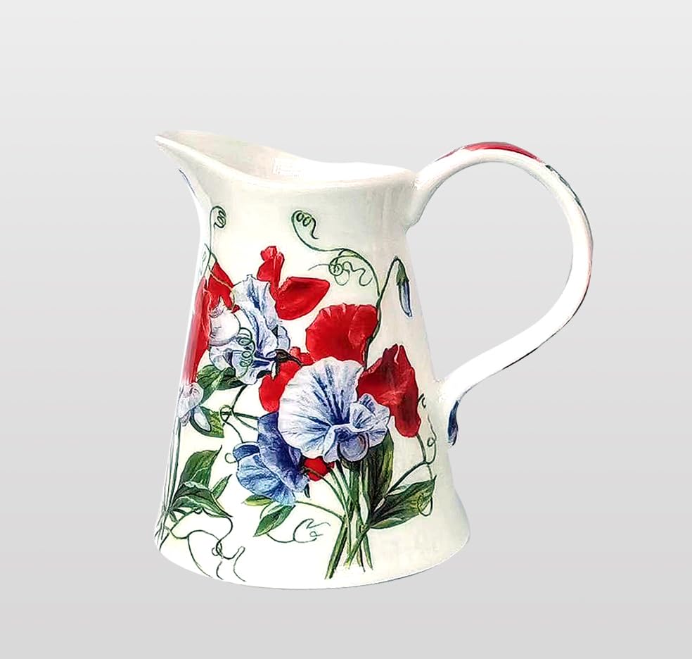 heritage Large 15cm jug Sweet Pea Design — image 1