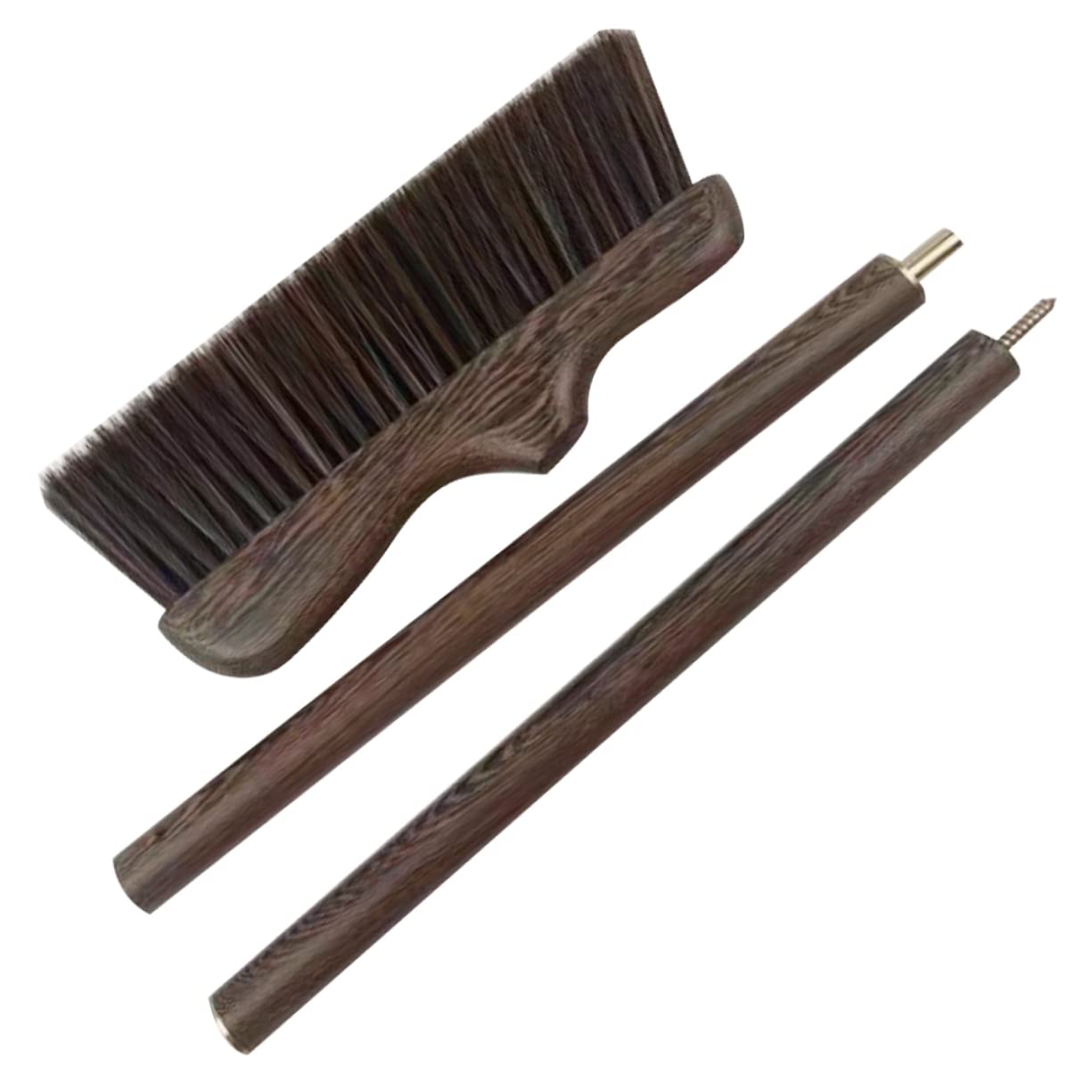 Gatuida Escoba Recta Escoba Reutilizable Mango De Escoba De Limpieza Barriendo Escoba Plegable Escoba De Mango Largo Juego De Fregona De Madera Niño Pequeño Exterior