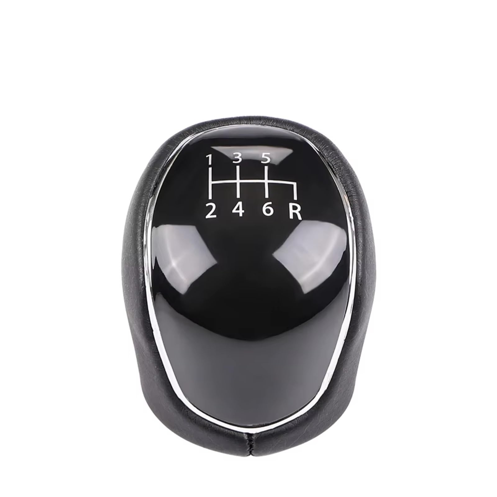 HILLAR Car Gear Stick Knob for Mondeo Mk4 for Focus Mk2 Car Gear Lever Car Gear Shift Knob 5/6 Speed Shift Knob(B-6 Speed)
