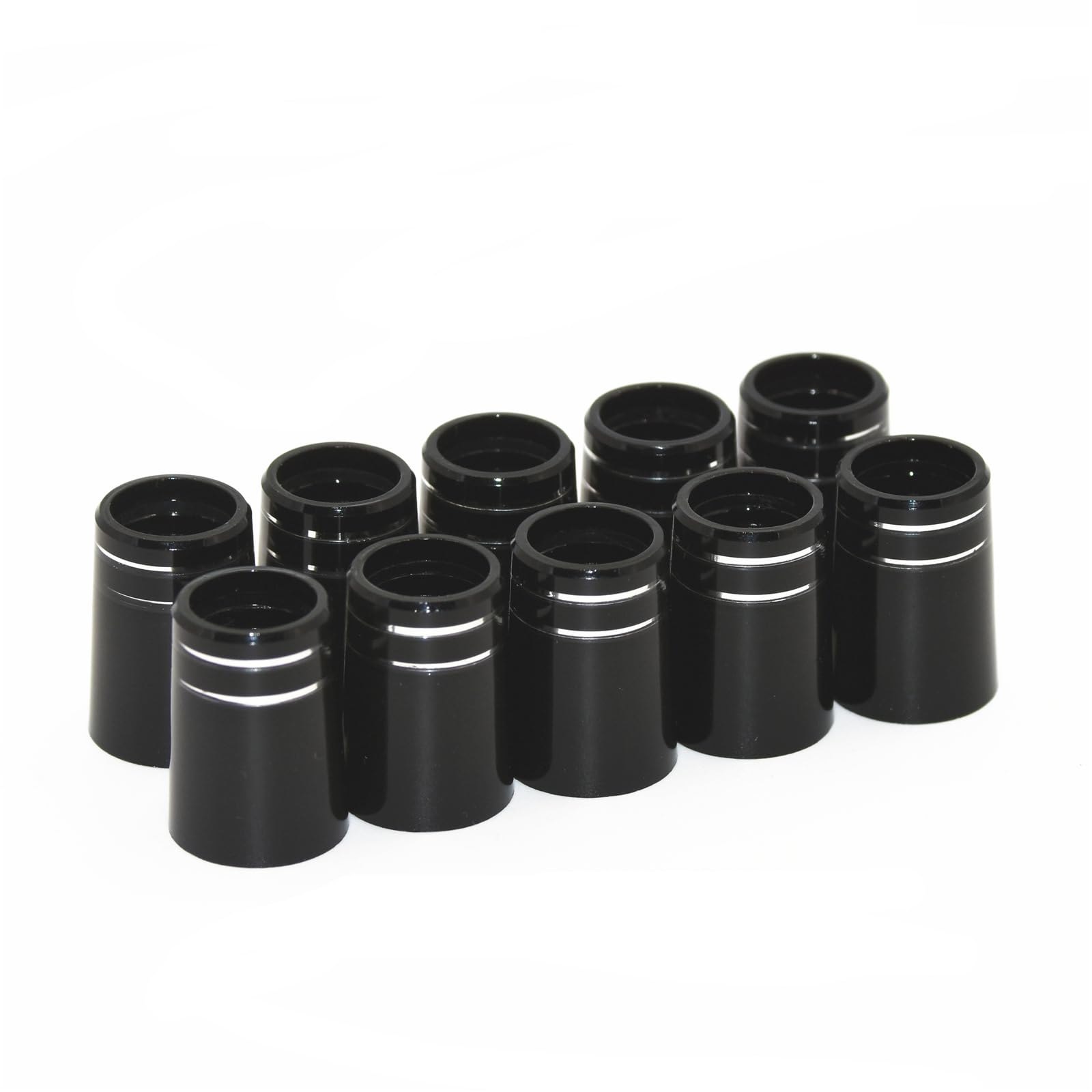 Kepoda 10pcs Size .370 Double Silver Rings Golf Iron Ferrules for Most Brand's Iron Shaft