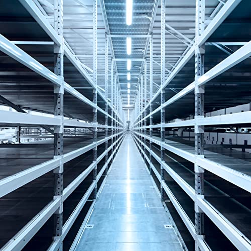 Eurocali 4 Plafoniere LED 60 cm 18W Impermeabile