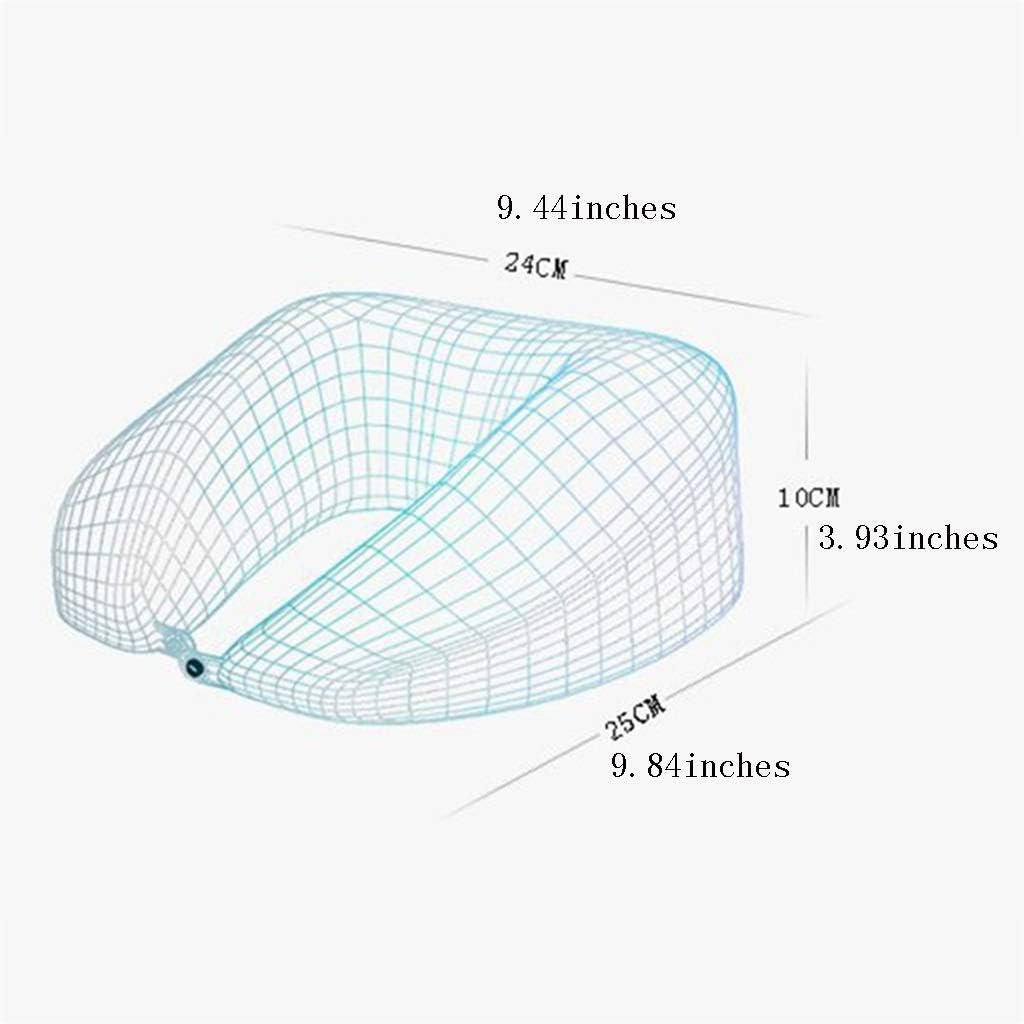 Nursing Baby Shaped Breastfeeding Pillowcase Leaves Flowers Printed Multifunctional Removable Pillowcas