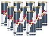 9x energy drink zero 250 ml - confezione con 9 lattine - bevanda energetica