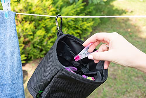 SOHFA 20m Wäscheleine in Gelb - Camping Wäscheleine | Robuste Reise-Wäscheleine für Wohnmobil, Camping, Haushalt und Garten | mit Polyesterkern und Kunststoffummantelung