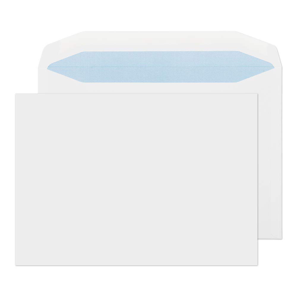 Blake Purely Mailing Bag C4 Gummed 229 X 324 Mm Plain 120 Gsm White Pack Of 250