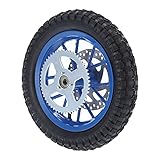 [Control antideslizante] Diseñado con un patrón especializado de banda de rodadura anti -skid Esta mini rueda trasera ofrece una tracción incomparable incluso en superficies resbaladizas o lisas. Ya sea que esté montando en caminos de tierra, senderos fangosos o pavimentos húmedos, el neumático mantiene un excelente control evitando resbalones y garantizando la seguridad durante los viajes agresivos.