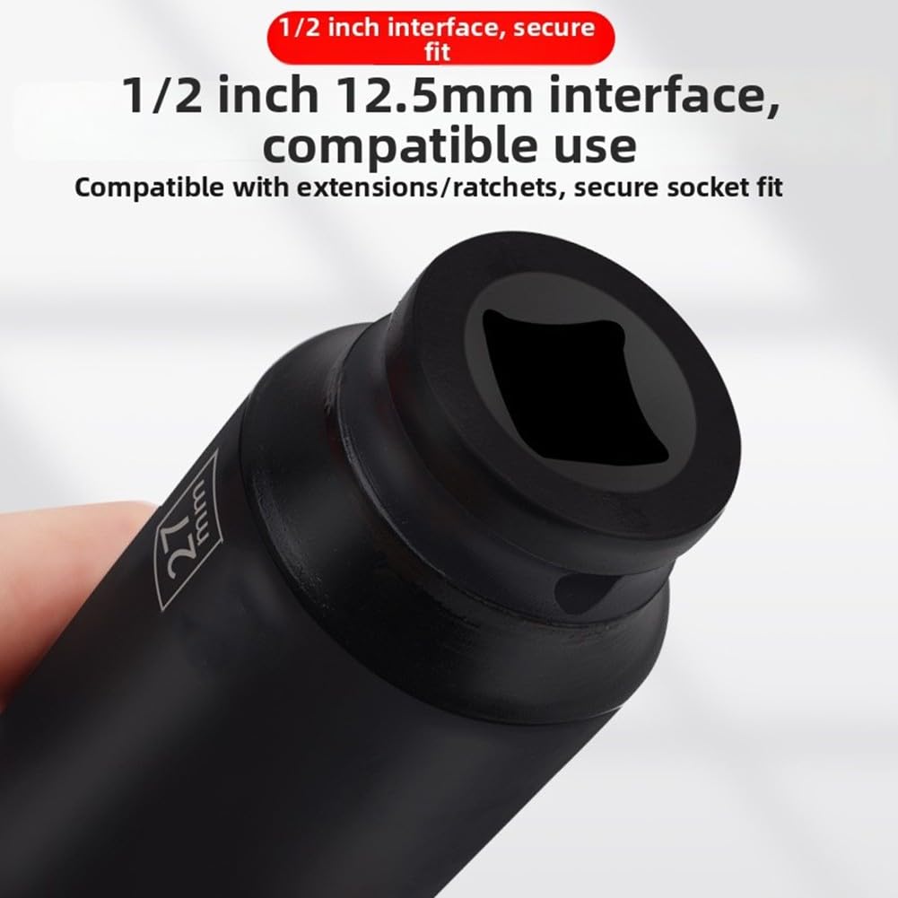 Set di chiavi a bussola pneumatiche per impieghi gravosi da 10 mm-36