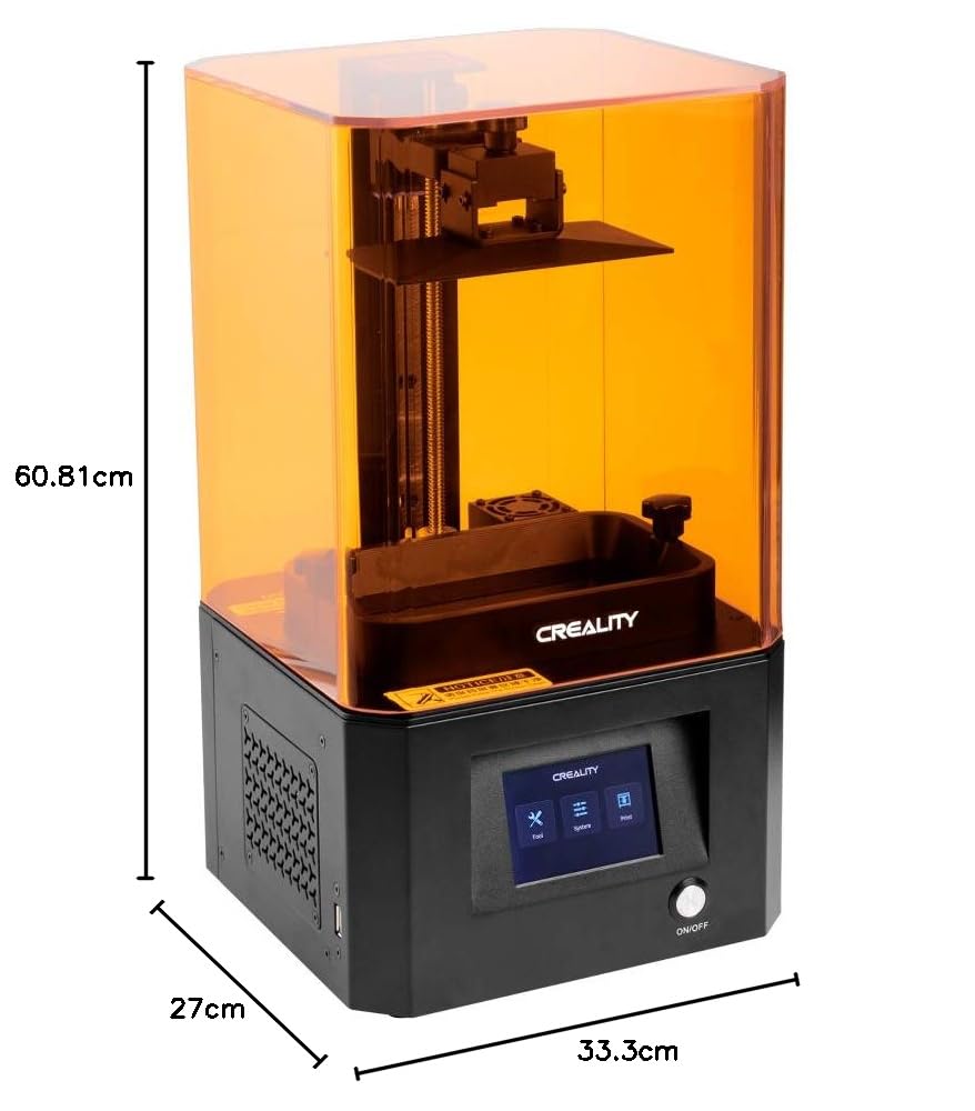 Creality LD002R UV fotokurowalny LCD 3D drukarka z inteligentnym kolorowym ekranem dotykowym 3,5", głośność druku offline 119 * 65 * 160 mm