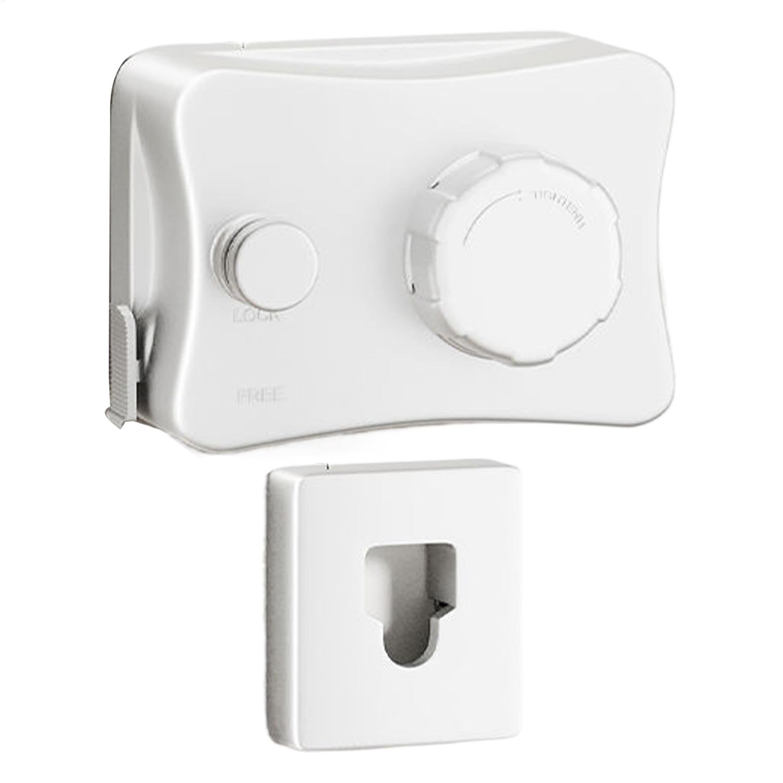 Corde à linge rétractable robuste pour optimiser l'espace de votre buanderie ou balcon