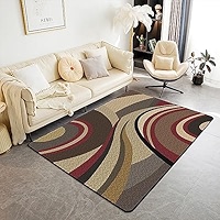 Area Rug Living Roo Rugs - 9x12 Soft Achine Washable Oriental Persian Floral Distressed Rug