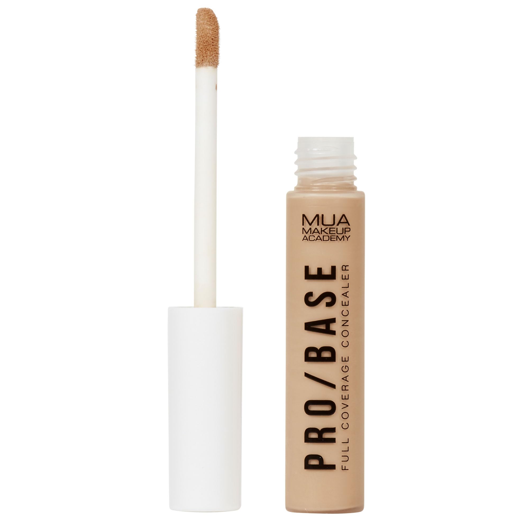 MUA Makeup Academy Pro/Base Full Coverage Concealer, Lightweight & Long-Lasting, Shade #144, 9.5 g - Vegan & Cruelty Free
