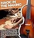 Vangoa Violin 1/2 Size for Beginners Full Set, Spruce Childrens Fiddle Half Size Bundle Medium Acoustic Violins Starter Kit Package w/Side Solidwood, Hard Case for School Students Ages 6-9