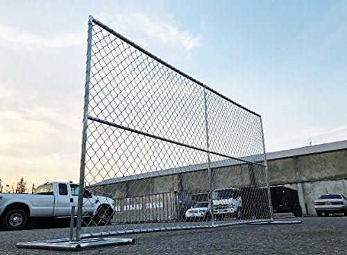 Amazon Com Temporary Galvanized Steel Chain Link Fence Panel 8 Ft Height X12 Ft Width Outdoor Garden Patio Lawn Metal Portable Temporary Fencing Patio Lawn Garden Amazon Com Temporary Galvanized Steel Chain Link Fence Panel 8 Ft Height X12 Ft Width Outdoor Garden Patio Lawn Metal Portable Temporary Fencing Patio Lawn Garden