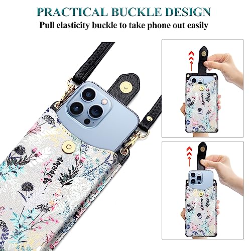Image of Peacocktion Small Crossbody Cell Phone Purse for Women, Lightweight Mini Small Crossbody Bags for Women with Card Slots