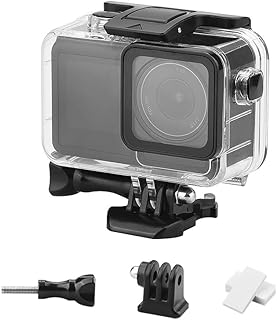 BeisDirect Waterproof Case for DJI OSMO ACTION 4/3, 40M Diving Protective Housing Case with Aluminum Screw and Quick Release Buckle for DJI Action 4/3 Camera Underwater Shooting Accessories