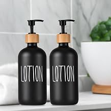 2 Adet Banyo S v  Sabunluk - Cam Losyon  ampuan  i esi 500 ml - Siyah