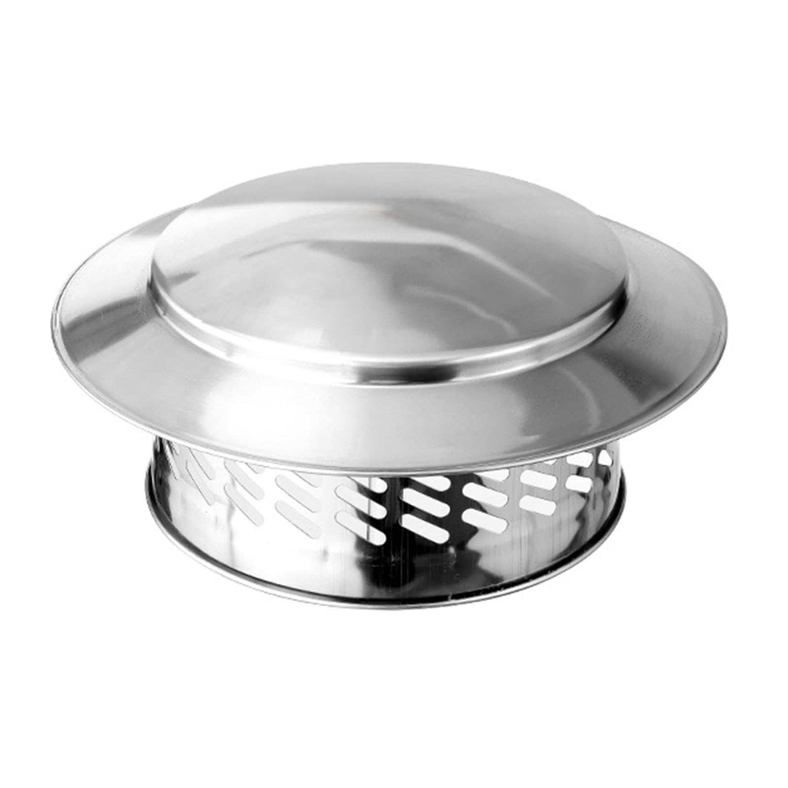 Msioytog 8 Inches Easy To Installion Designs Sturdy Stainless Steel Chimney Rain Covers Accessory For Property Managers And Homeowner Residential Chimney Hat