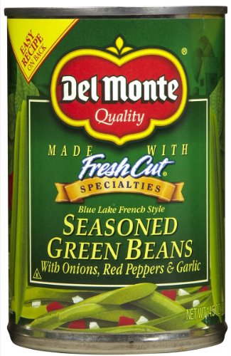 Del Monte Fresh Cut Seasoned Green Beans, 14.5 OZ (Pack of 12) image 2