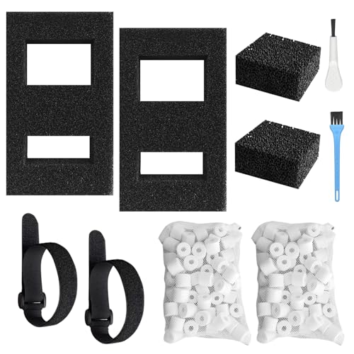 tuvisin Aquarium Filter Media Replacement Compatible with Fluval Flex (15