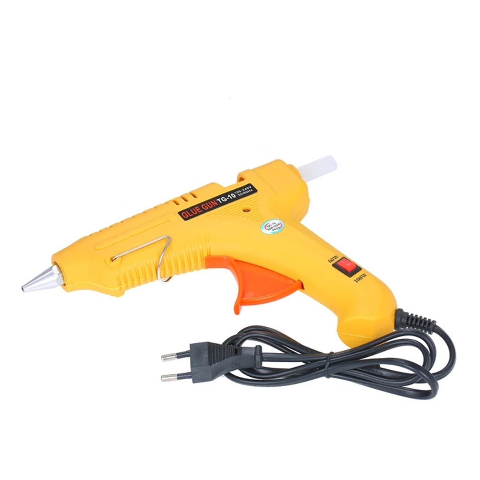 Ewsdsfs Yellow Hot Glue Gun Melt Adjustable Machine Industrial Household Diy 60W/100W Power