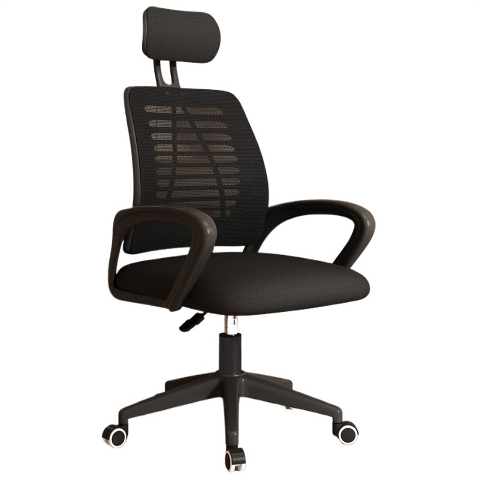 Office Chair Office Chair Ergonomic Desk Chair, Gaming Chair with Adjustable High Back and Headrest, Lumbar Support, Breathable Mesh Home Office Chair Cadeira
