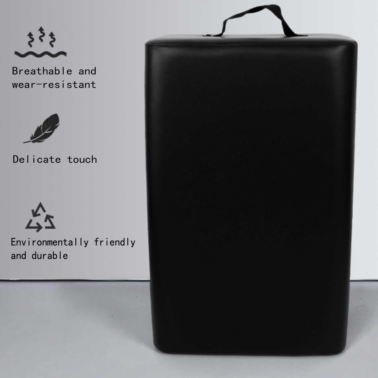 UYSELA Caja de Asiento Reformador de Pilates, Accesorio Reformador de Pilates para Ejercicios, Accesorio Reformador para Ejercicios Que Avanzan el Rango de Movimiento,Black