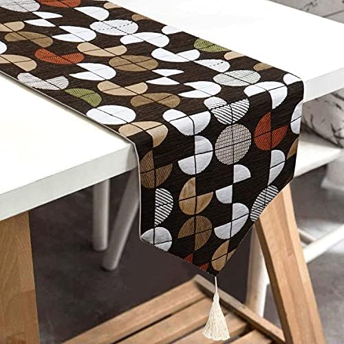 Buy HomeStorie Cotton jacquard Centre Table Runner for Dining Table 6 ...