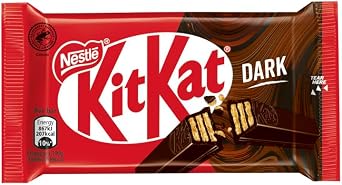 Kit Kat 4 Finger Dark Milk Chocolate Bars, 24 x 41.5 g