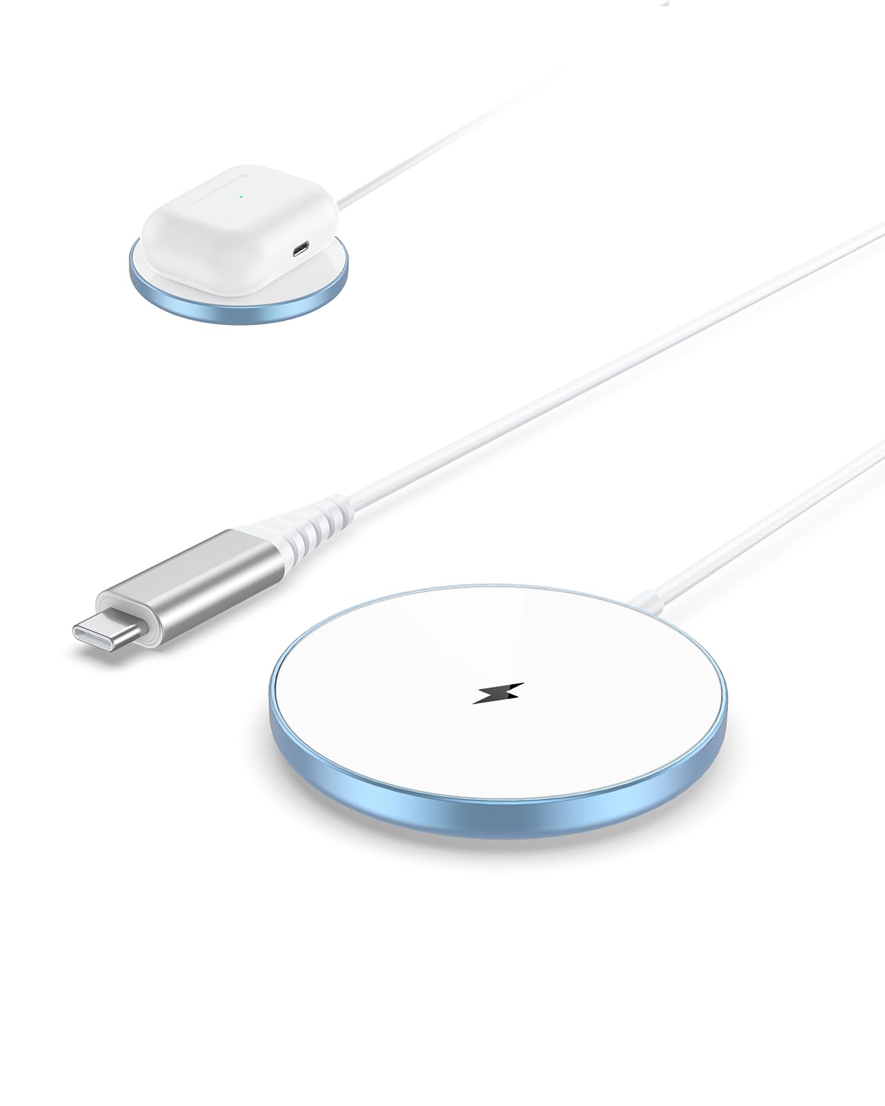 Amazon.co.jp: 【熱くならない】NANAMI マグネット式 ワイヤレス充電器