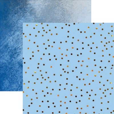 Reminisce Lot de 5 feuilles de papier de scrapbooking Motif Oh Baby Boy 30,5 x 30,5 cm