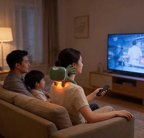 Miniatura 6 de A Neck and Back Massager with Heat Therapy Function, a Portable Rechargeable Wireless Electric Massage Pillow That can Relieve Shoulder Pain,