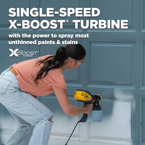 Image of Wagner 2476838 FLEXiO 1500 Handheld HVLP Paint Sprayer, Sprays Unthinned Latex, Includes iSpray Nozzle, Complete Adjustability for All Needs, Lightweight Design