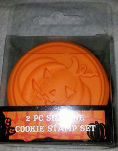 2 Piece Silicon Cookie Stamp Press Set