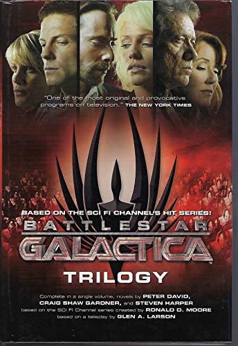 Battlestar Galactica Trilogy by Peter David, Craig Shaw Gardner, Steven Harper