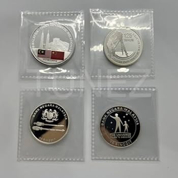 COIN PARKING DELIVERY 『Family vol.2』 Coin Flip Albums, 60 Pockets, 50x50mm/2x2inch, Black, CS36BK